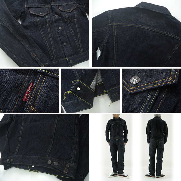 DENIME ドゥニーム 3RD TYPE デニムジャケット ワンウォッシュ -JOE-