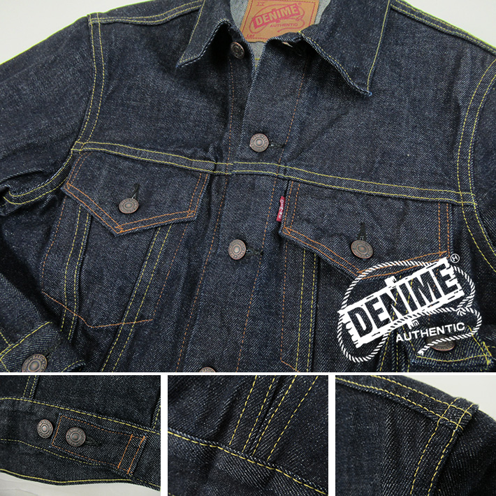 DENIME ドゥニーム 3RD MODEL デニムジャケット ワンウォッシュ -JOE-